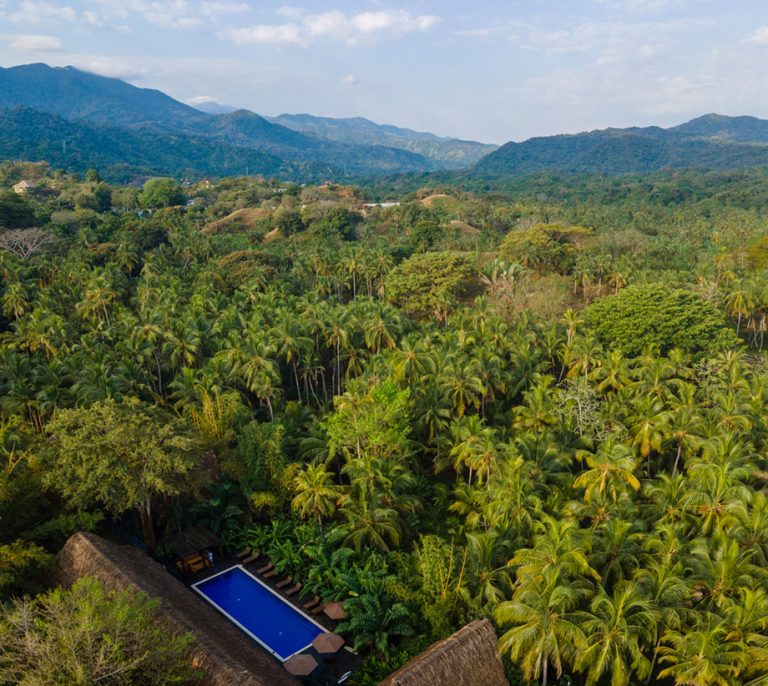 Casa-Bambu-Aereal-Shot-Mountains